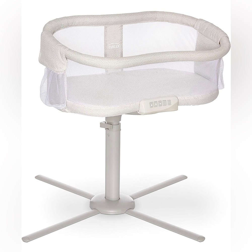 Halo Bassinest Premiere Series Bedside Swivel Sleeper, Pebble